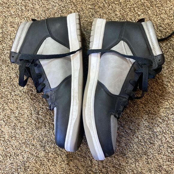 FUBU Black and Gray Sneakers with Classic Design Size 9.5 - Picture 3 of 10